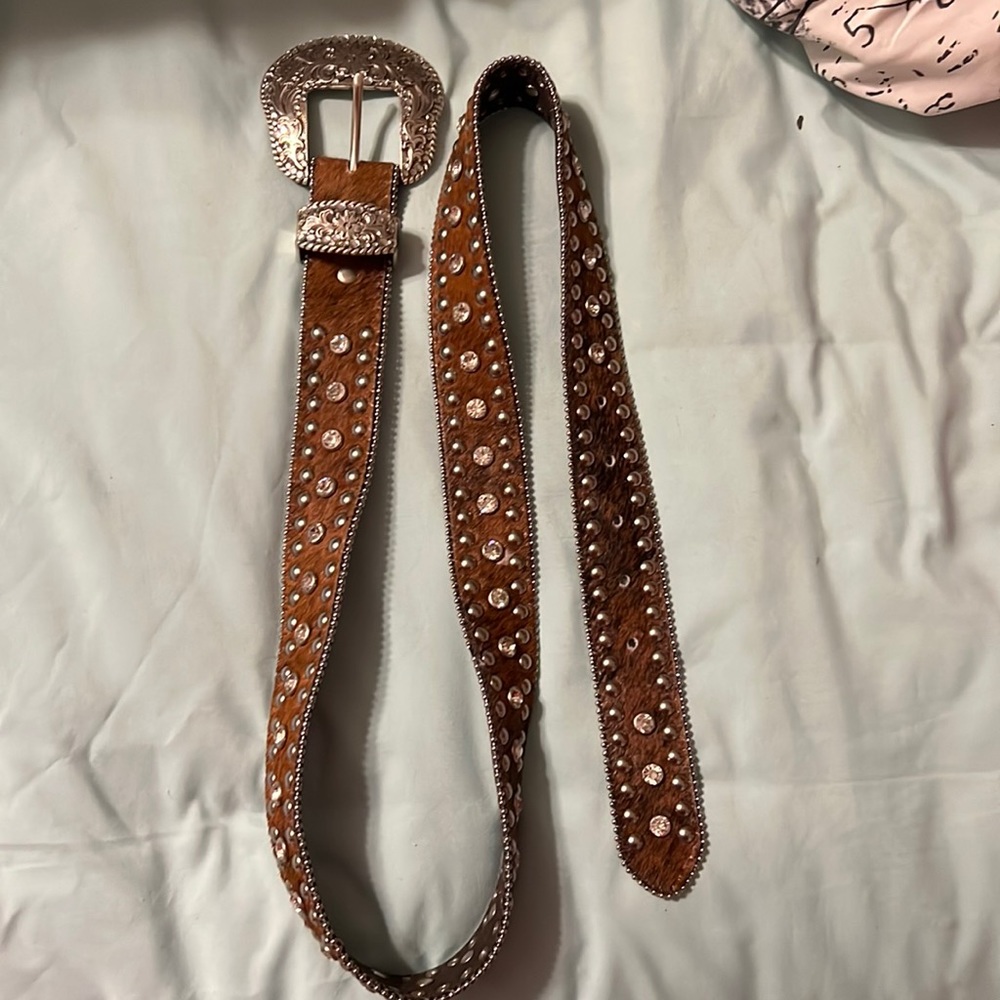 Nocona leather belt